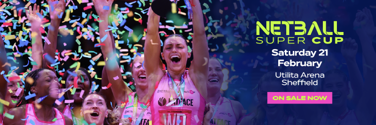 Netball Super League's banner