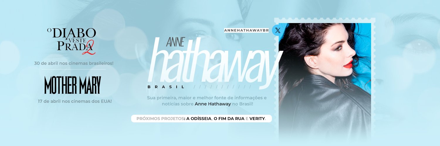 Anne Hathaway Brasil 👠's banner