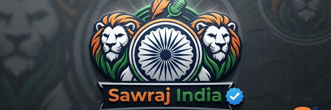 Sawraj India's banner