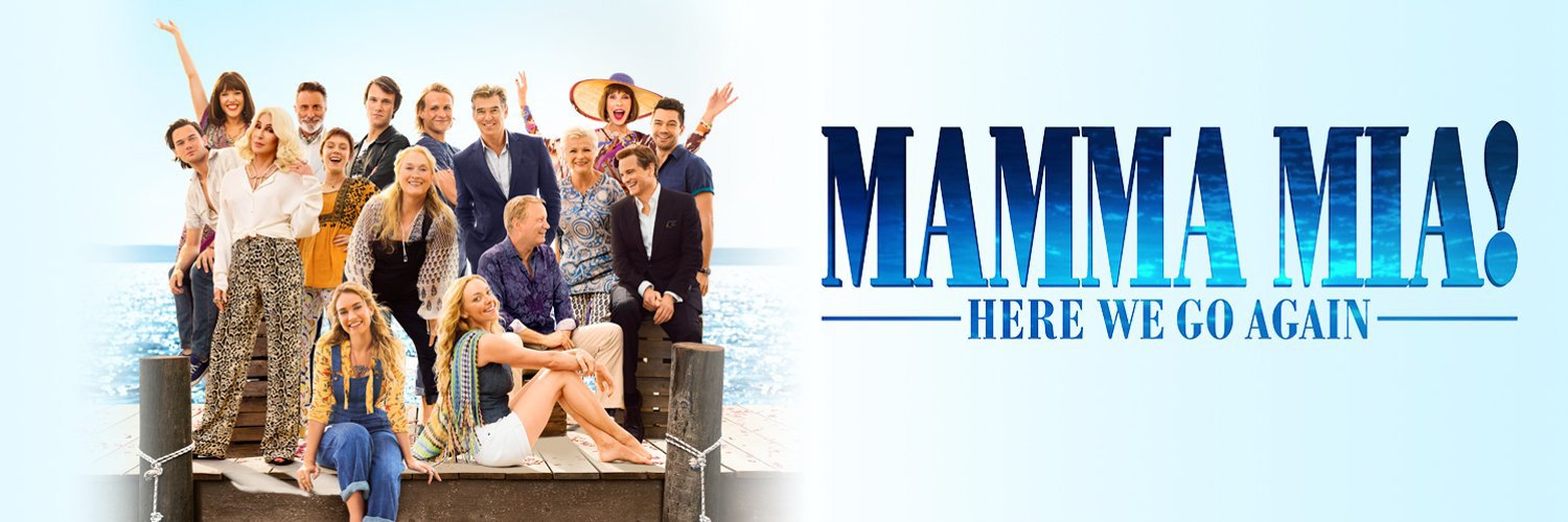 Mamma Mia's banner