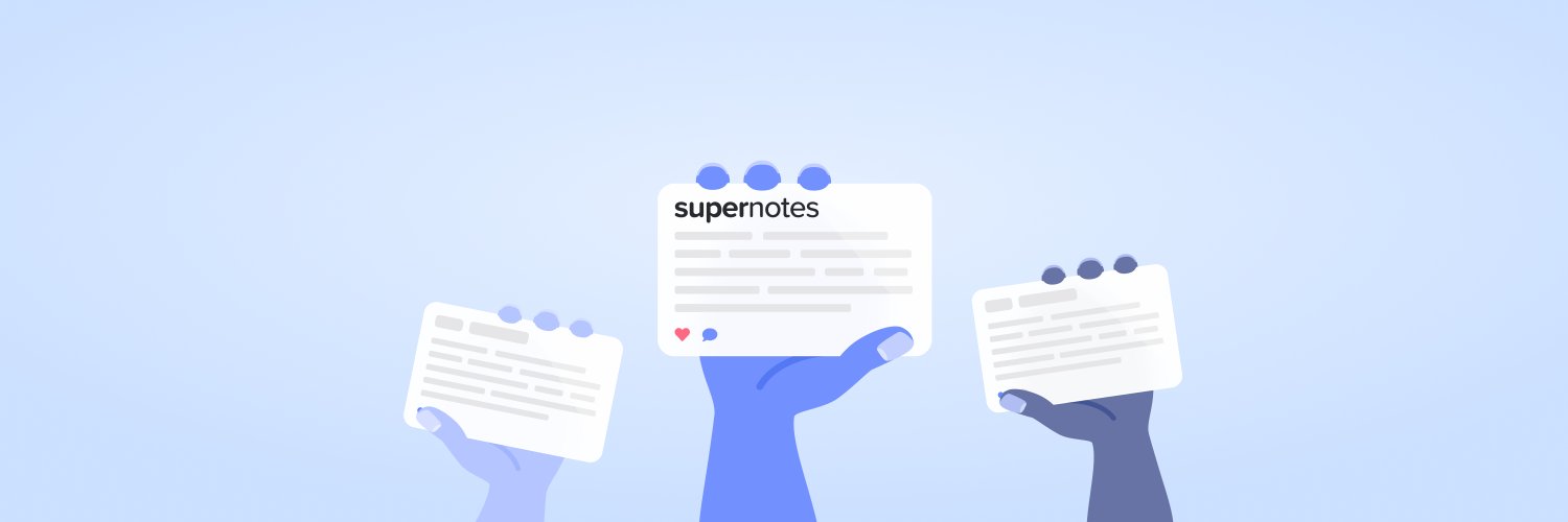 Supernotes's banner