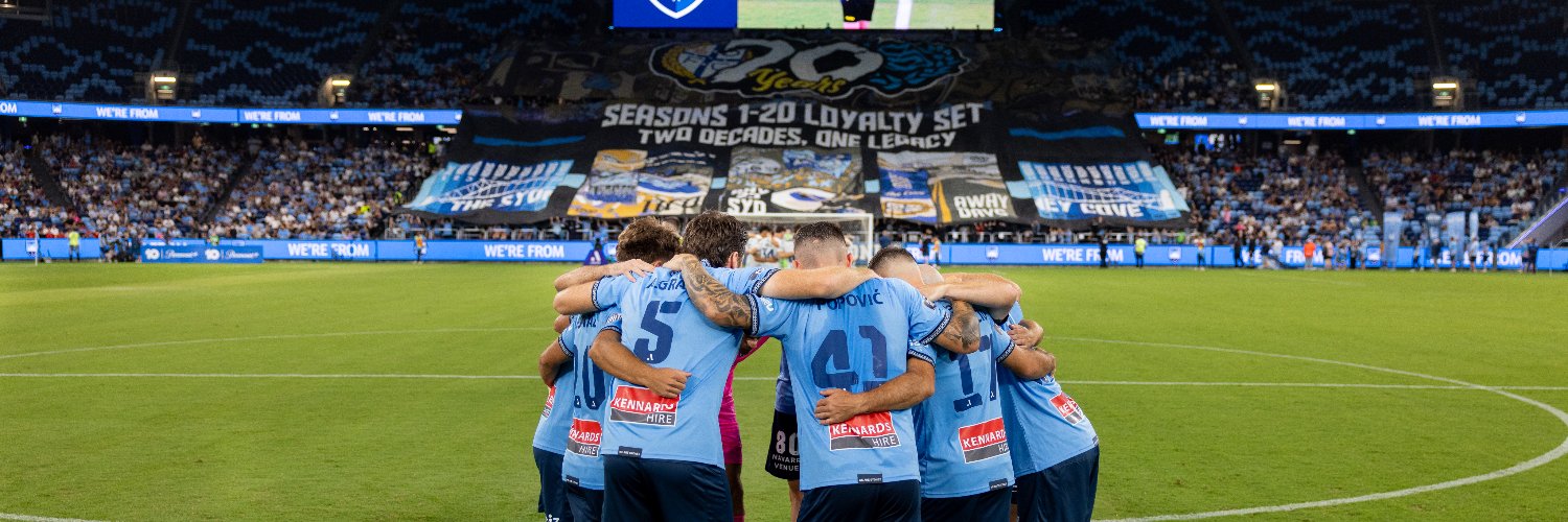 Sydney FC's banner