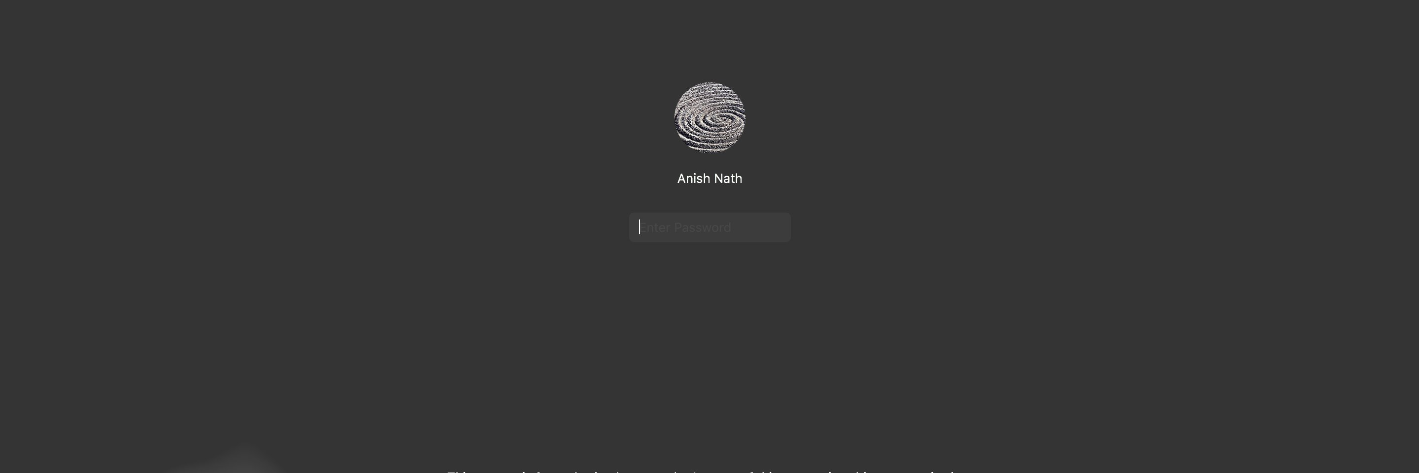 Anish's banner