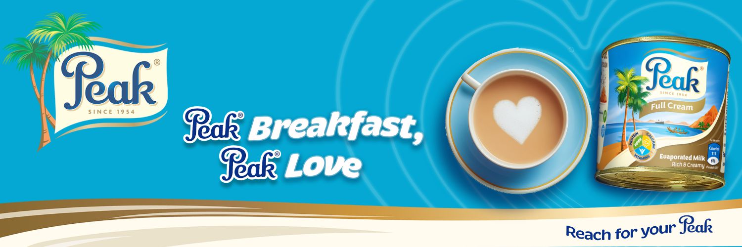 Peak Milk's banner
