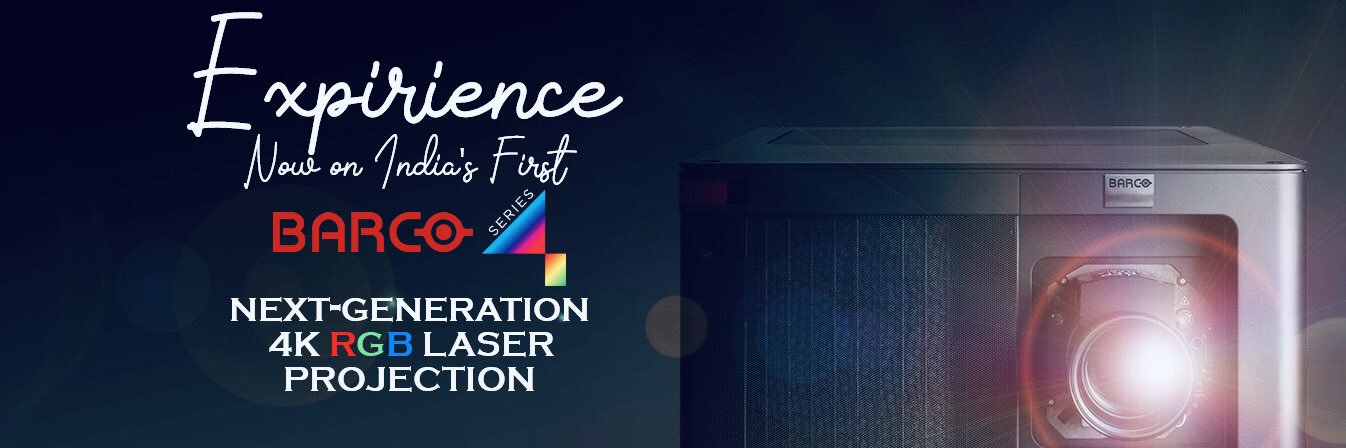 Sri Ganga Cinemas Barco RGB LASER DOLBY ATMOS's banner