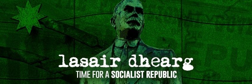 Lasair Dhearg's banner