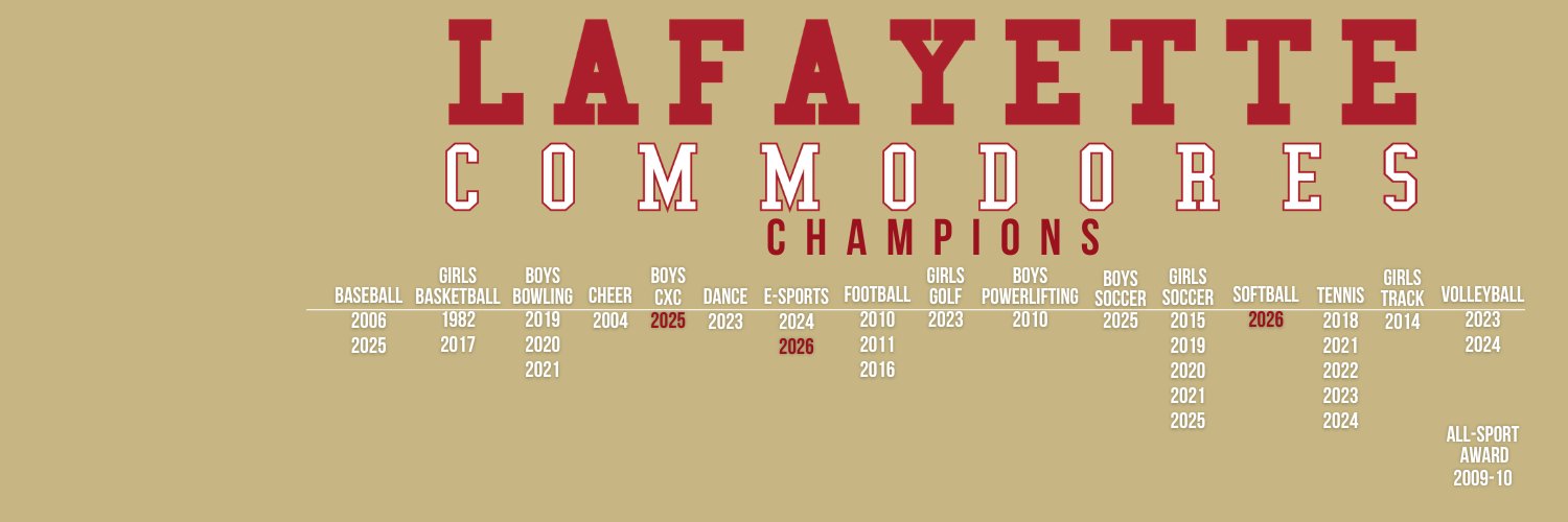 Lafayette Athletics's banner