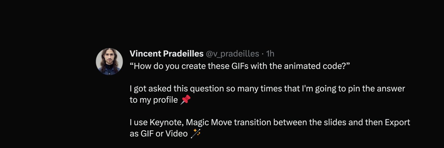 Vincent Pradeilles's banner