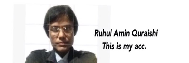 Ruhul Amin Quraishi's banner