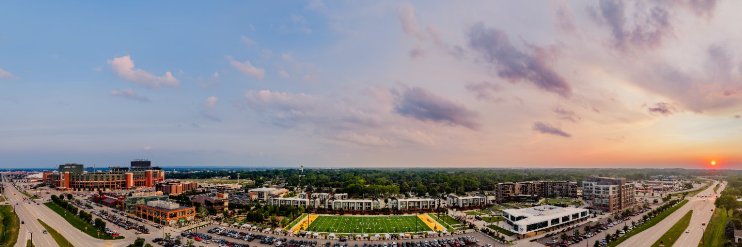 Titletown's banner