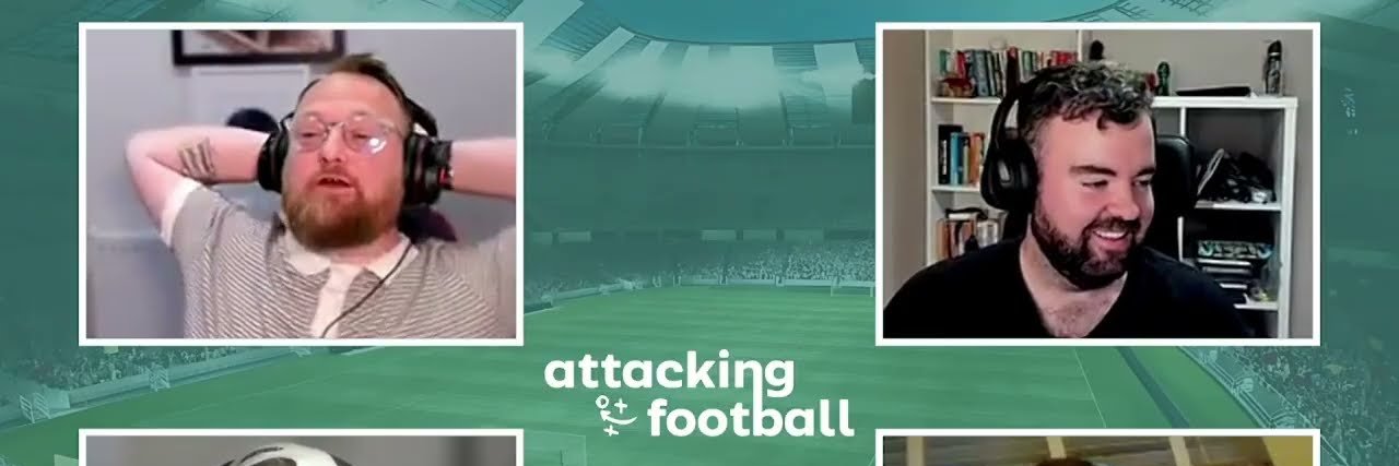 Paddy - Attacking Football's banner