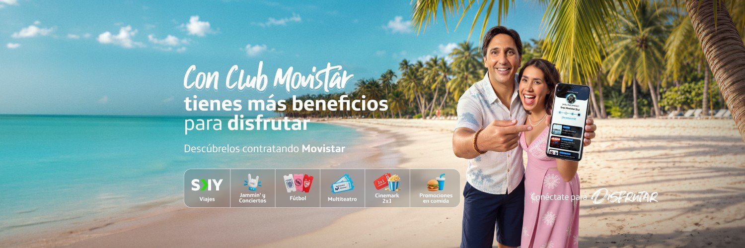 Movistar Perú's banner