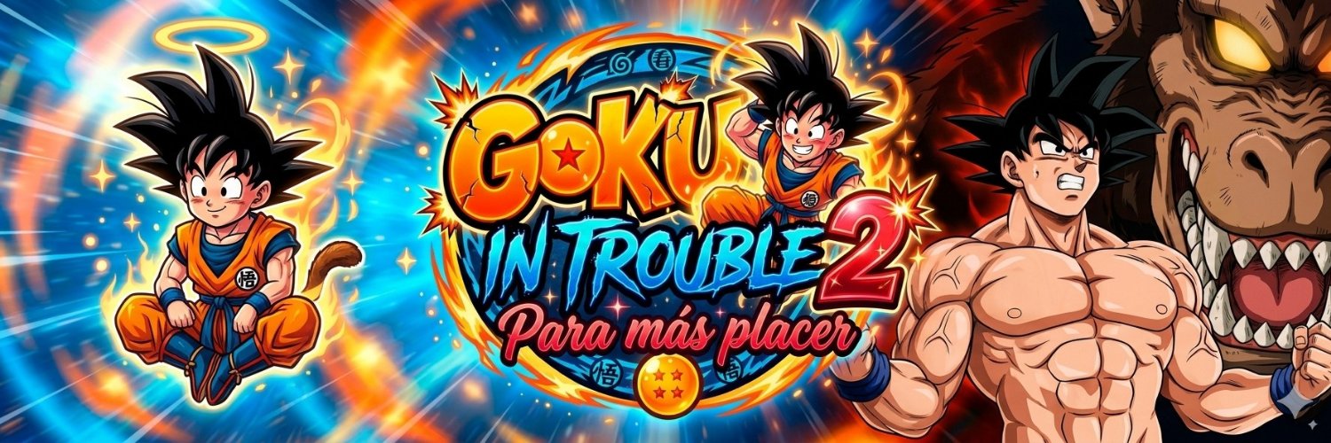 Goku in Trouble 2 para más placer's banner