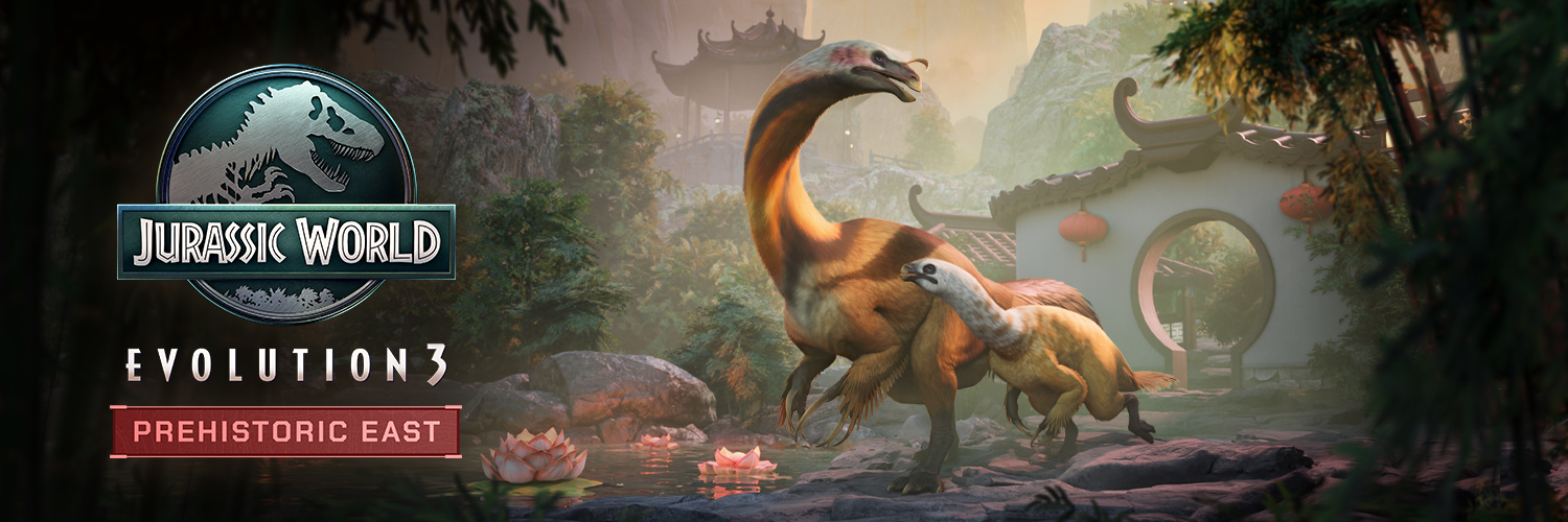 Jurassic World Evolution 3's banner
