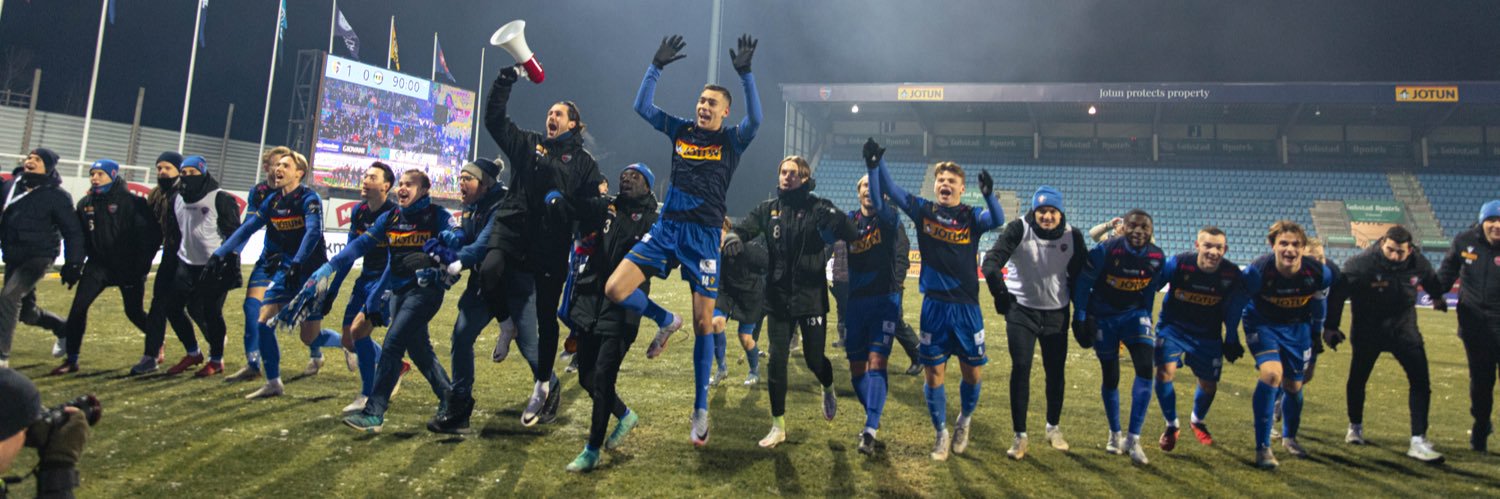 Sandefjord Fotball's banner