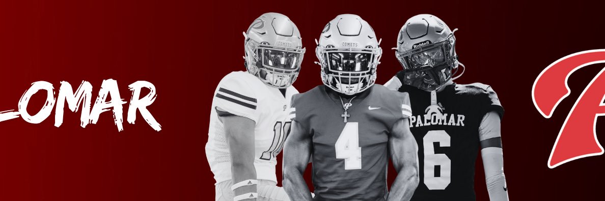 Palomar Football's banner