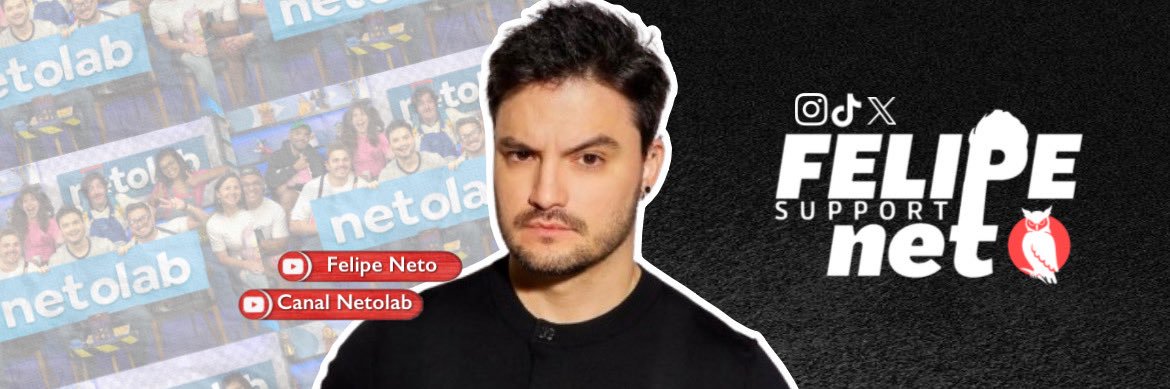 Support Felipe Neto ⓢ's banner