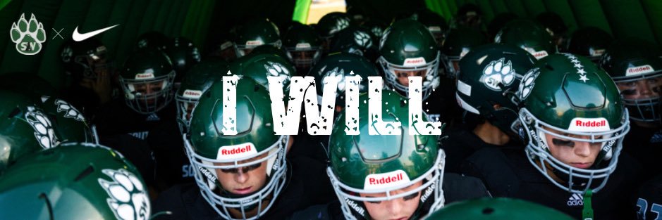 Blue Valley Southwest Football's banner
