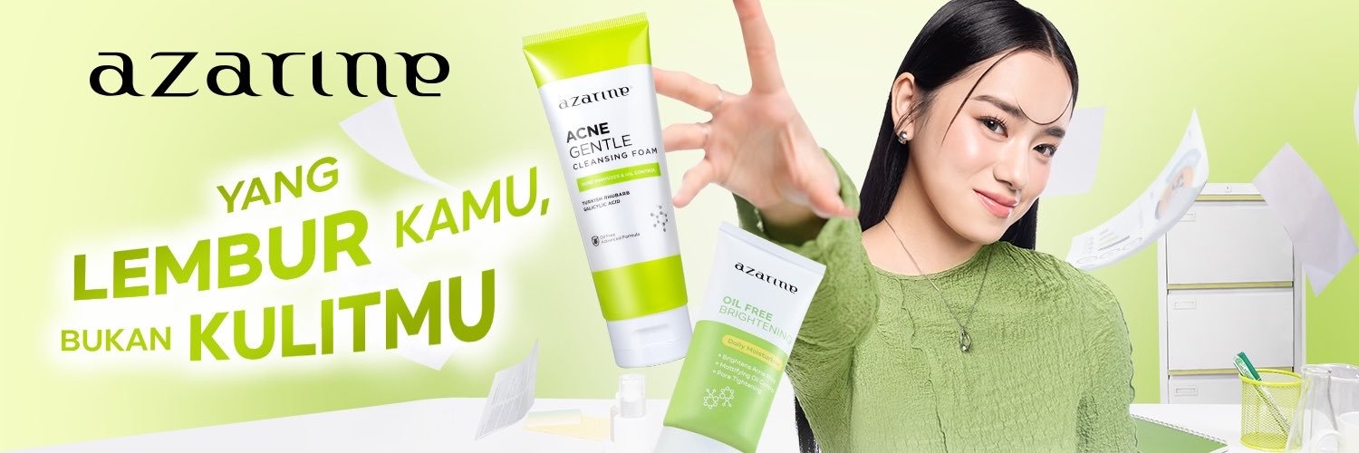 Azarine Cosmetic's banner