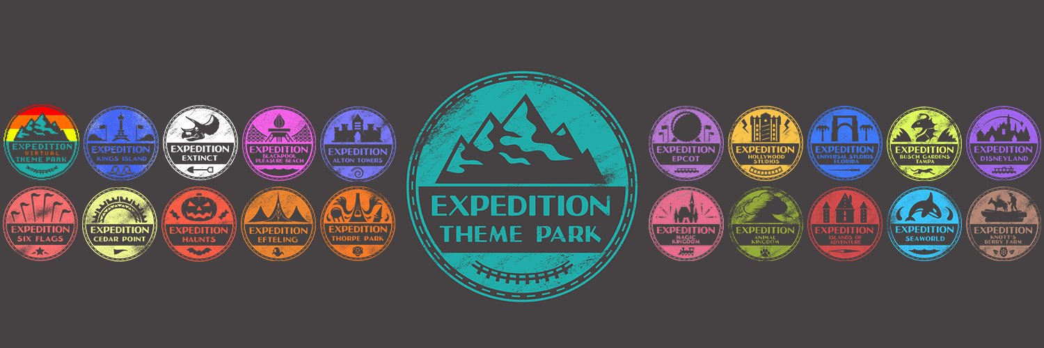 Expedition Theme Park's banner
