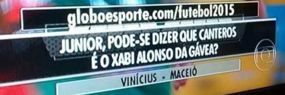 out of context Flamengo's banner