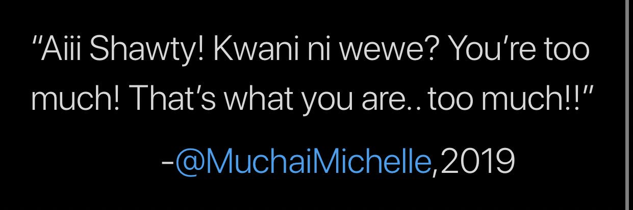 Muchai Michelle's banner