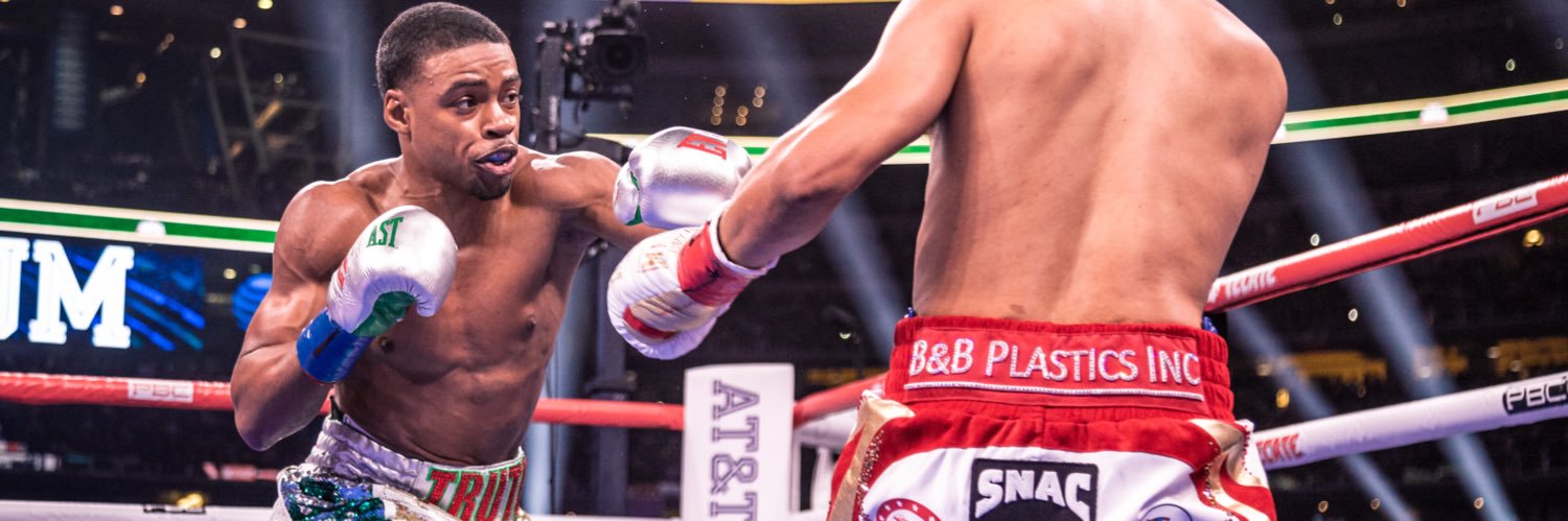 Errol Spence's banner