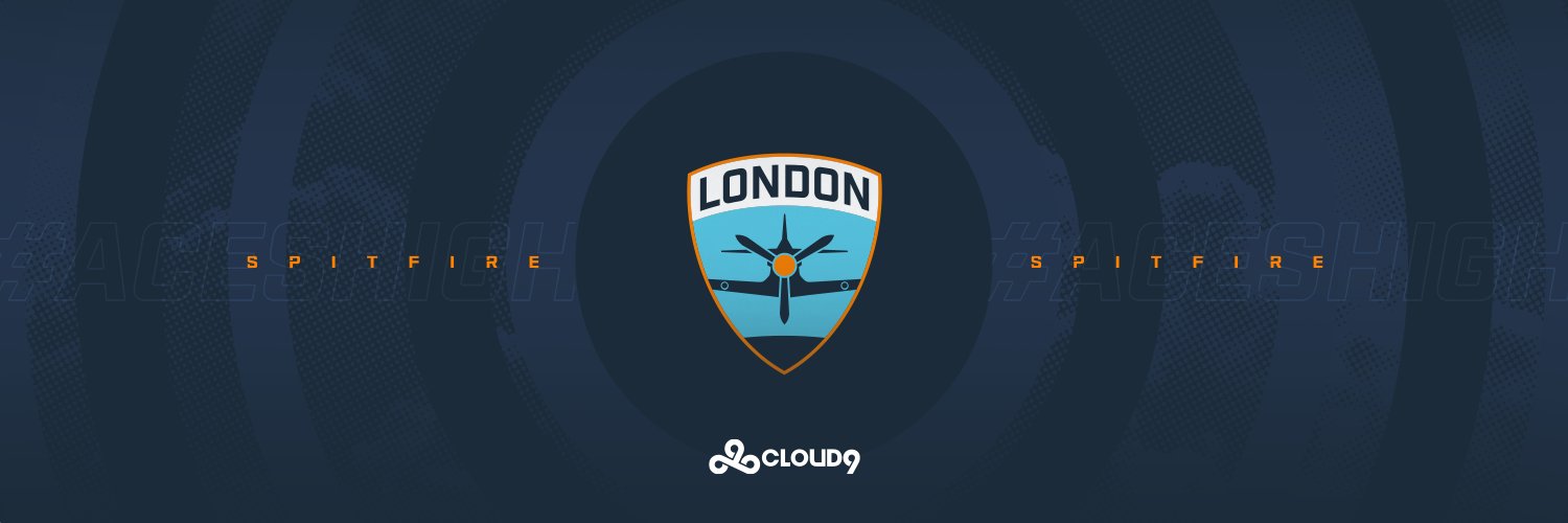 London Spitfire's banner