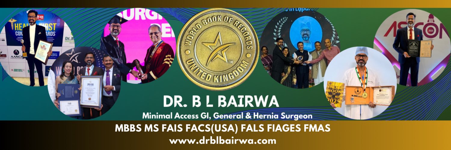 Dr. B L Bairwa MS, FACS's banner