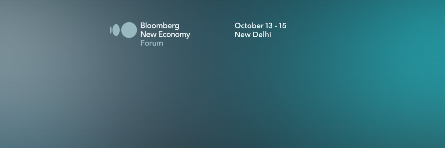 Bloomberg New Economy's banner