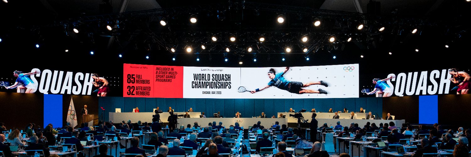 World Squash's banner