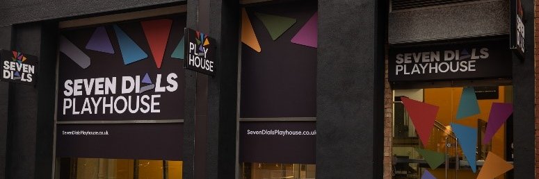 Seven Dials Playhouse's banner