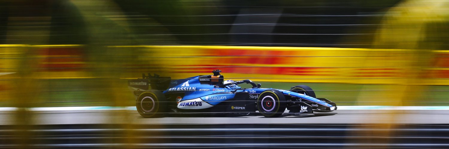 Atlassian Williams F1 Team's banner