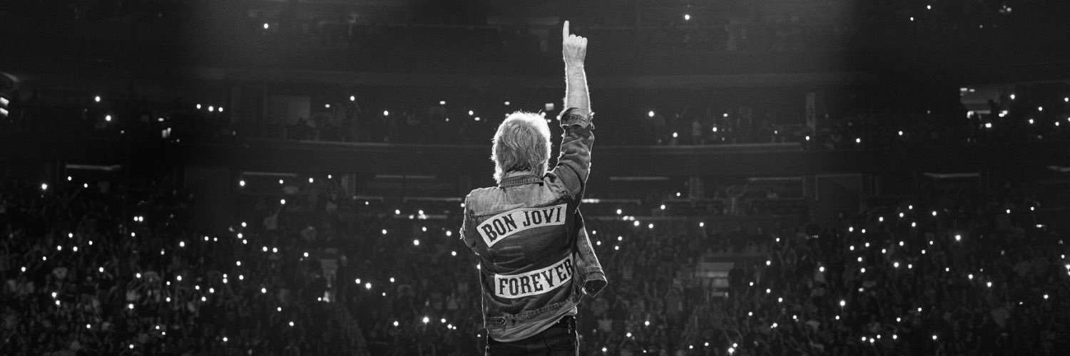 Jon Bon Jovi's banner