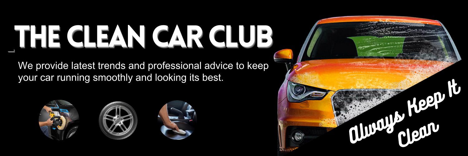 CLEAN CAR CLUB's banner