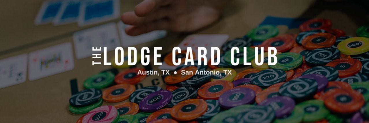 Lodge Card Club's banner