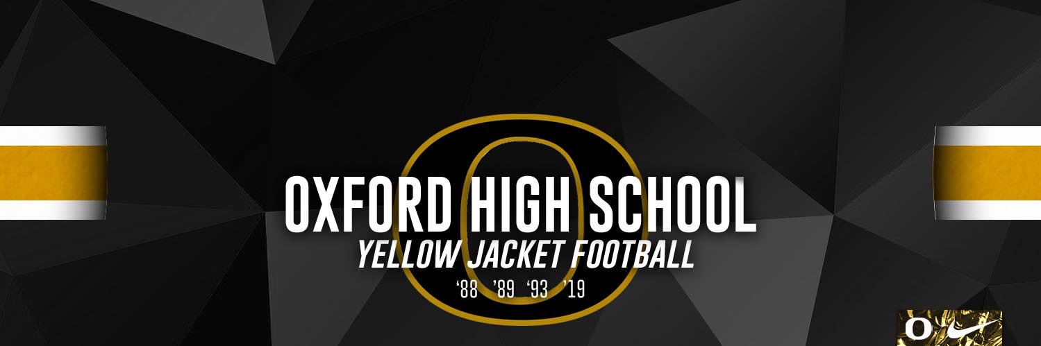 Oxford High School Football's banner