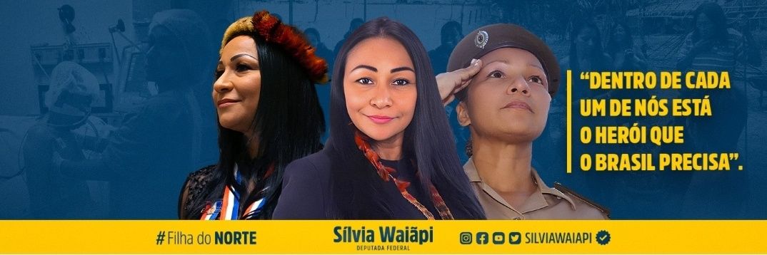 Silvia Waiãpi's banner