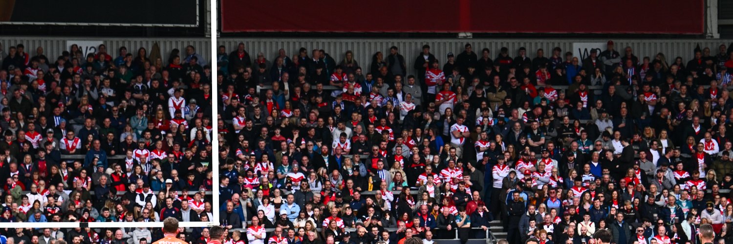 St.Helens R.F.C.'s banner