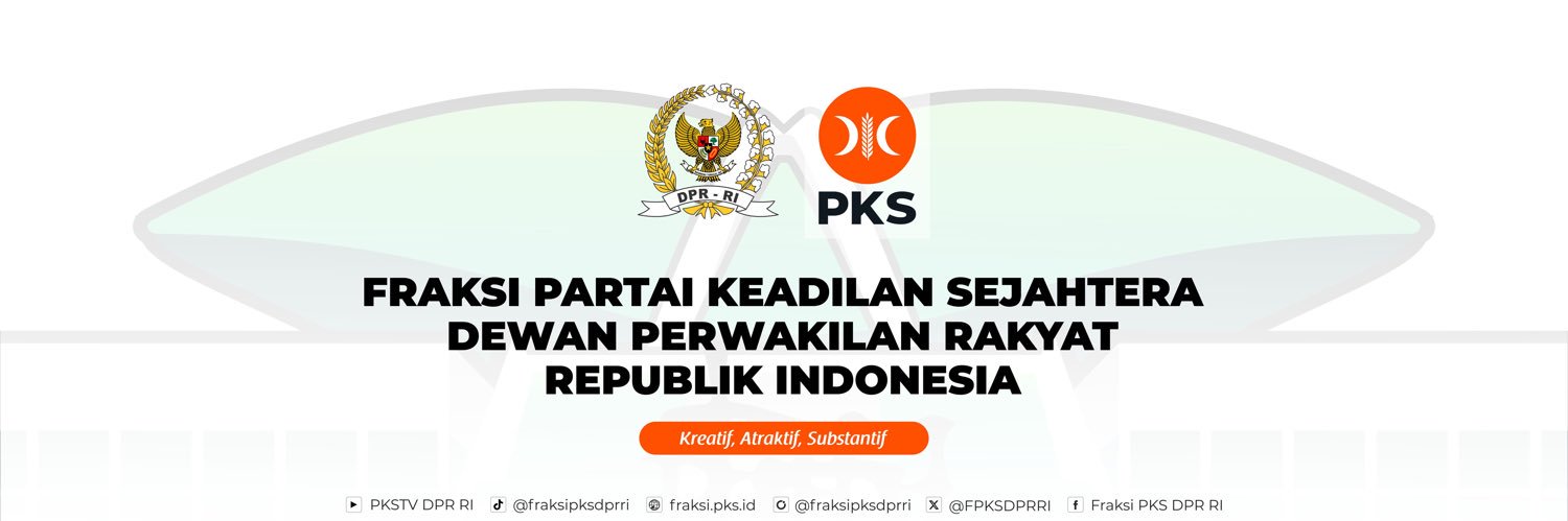 Fraksi PKS DPR RI's banner
