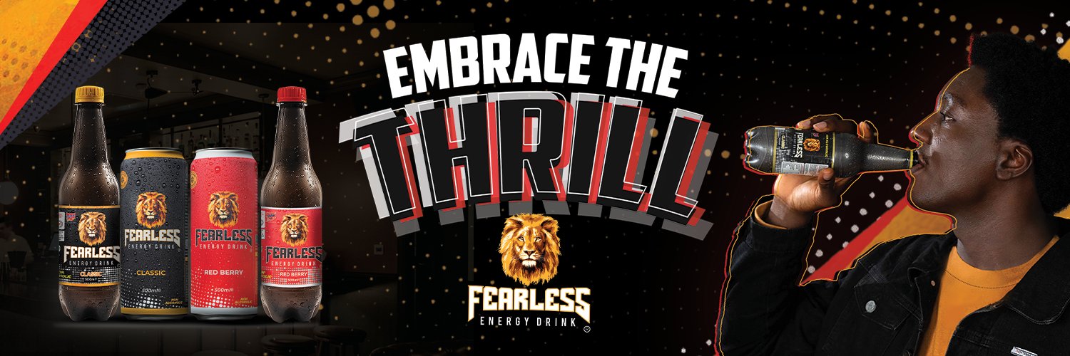 Fearless Energy Drink's banner