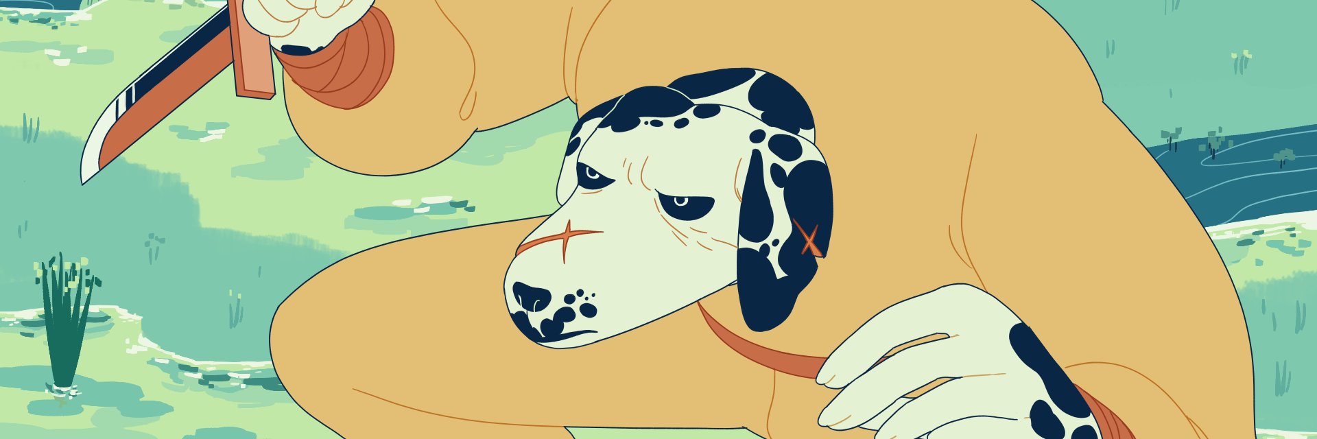 Dog and Dagger's banner