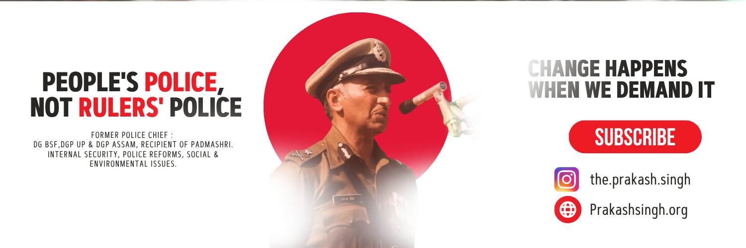 Prakash Singh's banner