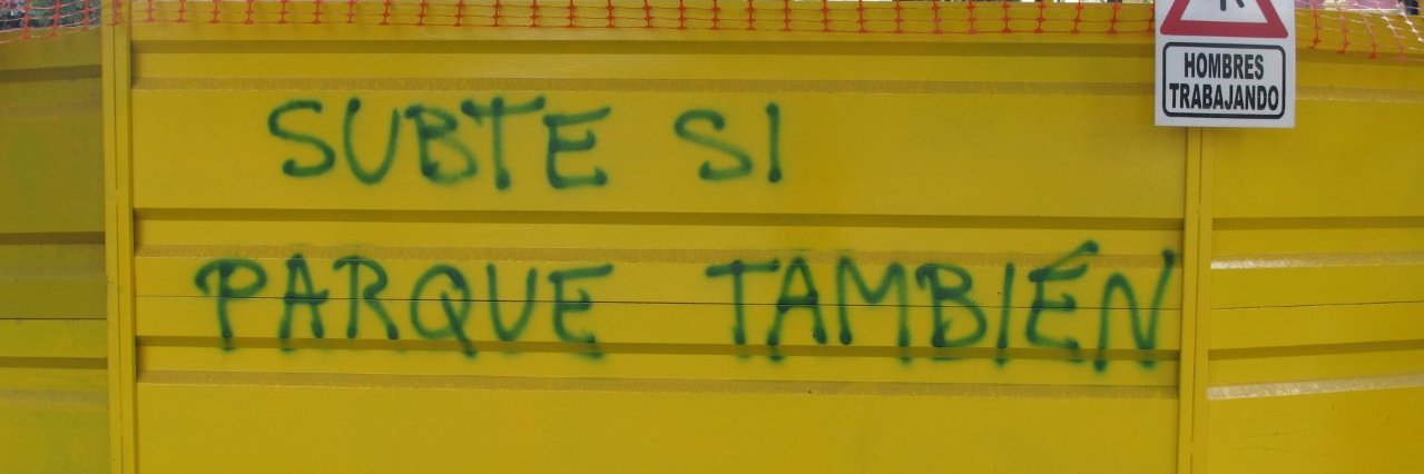 Basta de Demoler's banner
