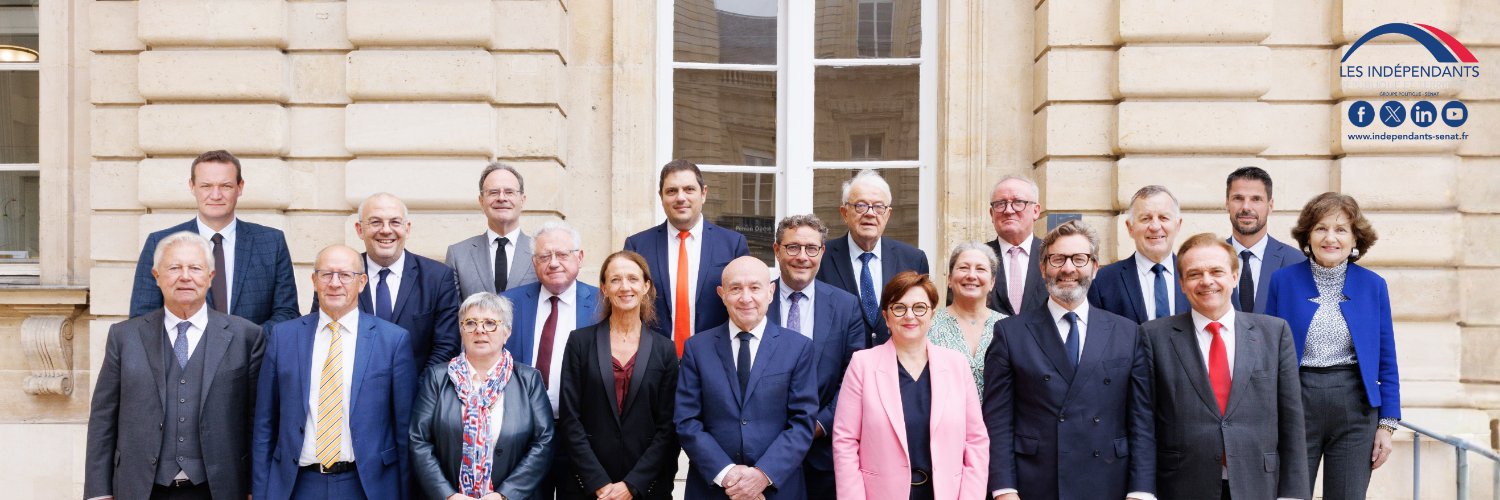 Les Indépendants Sénat's banner