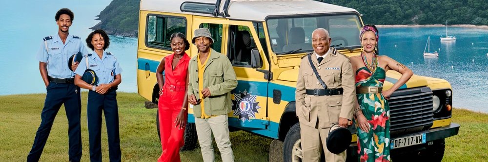 Death in Paradise's banner