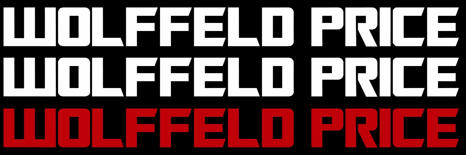 Wolffeld Price 𝕏's banner