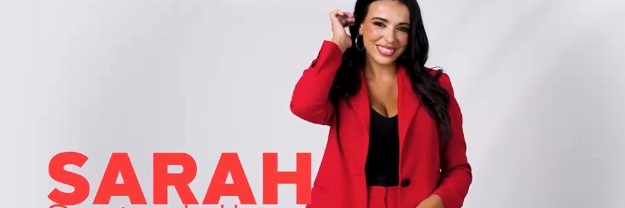 Sarah Santaolalla. ♀'s banner