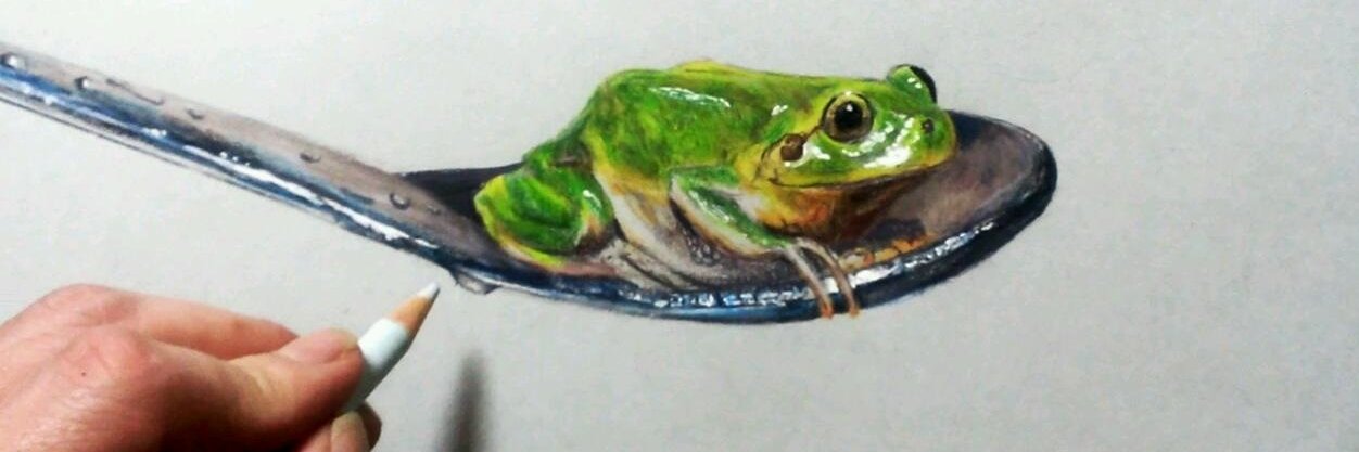 そんな感じの色鉛筆画's banner