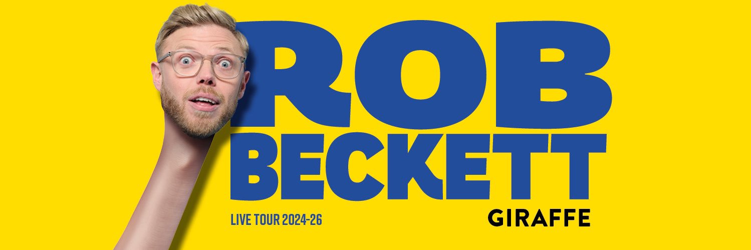 Rob Beckett's banner